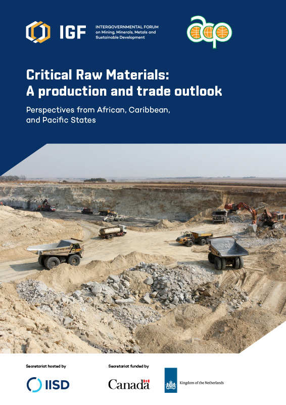 Critical Raw Materials: A production and trade outlook 